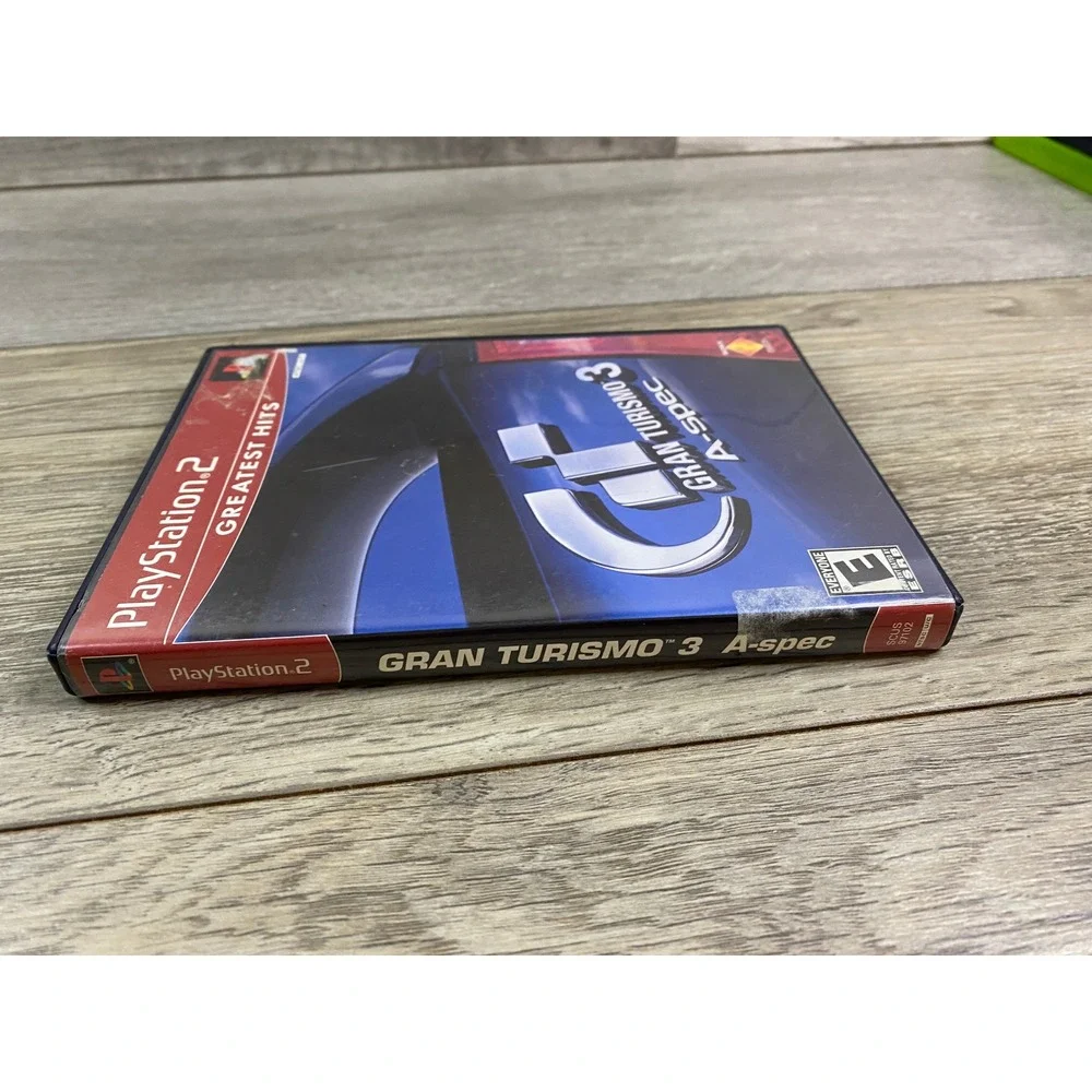Gran Turismo 3 A-Spec PlayStation 2 PS2 Greatest Hits SCUS-97102 Complete CIB‎